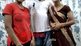 Dehati Sexy Aunt Banged In Group Sex Mode By Friend
