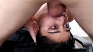 Extreme Tied Up Facefucking for a Submissive indian Hot babe
