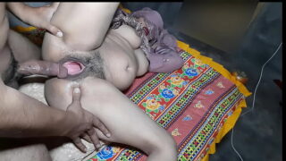 Indian Desi milf aunty fucking pussy with horny hot nephew