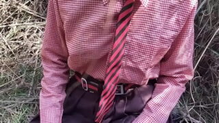indian hot teen college girl come to forest and fucked her