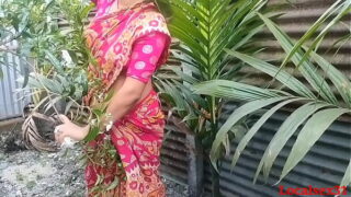 Indian Marathi Auntie With Her Nephew Fucking Hot Pussy In Saree