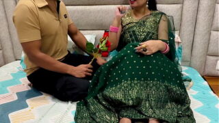 Indian Tamil nephew fuck with aunty in hotel room