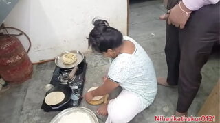 Mallu village milf aunty fucking by boyfriend in the kitchen