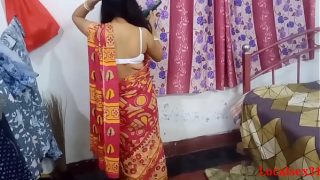 Red Saree Aunty Anal Sex In Husband Hardly in Dogystyle