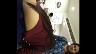 sexy tamil aunty showing ass and sweet hip