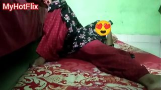 Telugu Aunty Riding On Her Nephew Big Dick With Loud Orgasm