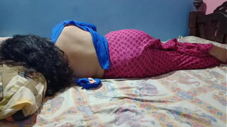 Telugu hot aunty with boyfriend doggy style ass fucking