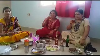Village Aunties enjoying party with wine than fucking with her husbands… HD
